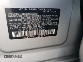 2018 Subaru Forester Limited with VIN JF2SJARC0JH576071, listed as a Copart auction lot 51944553 with 47,779 mi miles. Bid and sale history available at carsss.com. Image 13.