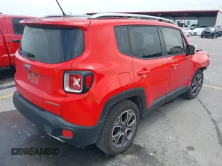 2016 Jeep Renegade Limited z VIN ZACCJADT9GPD96633, wystawiony jako IAAI lot #42420027 z przebiegiem 89 029 mil mil oraz . Historia ofert i sprzedaży dostępna na DreamBid. Obrazek 4.