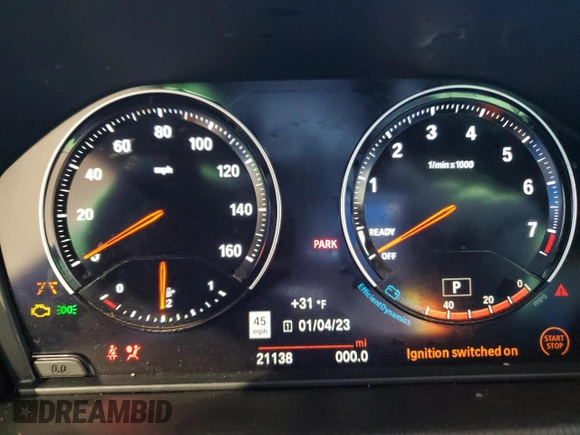 2019 BMW X2 xDrive28i with VIN WBXYJ5C57K5N73393, listed as a Copart auction lot 82910154 with 21,138 mi miles and Salvage Title. Bid and sale history available at carsss.com. Image 9.