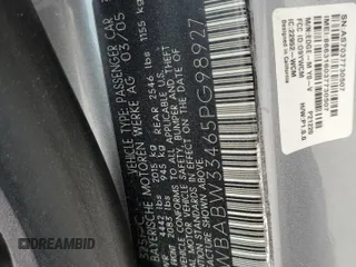 2005 BMW 3 Series 325Ci with VIN WBABW33465PG98927, listed as a Copart auction lot 47811105 with 176,868 mi miles and Salvage Title. Bid and sale history available at carsss.com. Image 13.