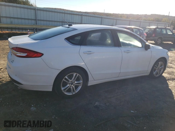 2018 Ford Fusion SE with VIN 3FA6P0HDXJR251757, listed as a Copart auction lot 79276894 with 148,967 mi miles and Salvage Title. Bid and sale history available at carsss.com. Image 3.