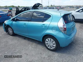 2013 Toyota Prius One with VIN JTDKDTB33D1051613, listed as a IAAI auction lot 42081513 with 97,101 mi miles. Bid and sale history available at carsss.com. Image 3.
