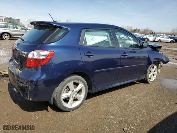 2009 Toyota Matrix S with VIN 2T1KE40E69C021600, listed as a Copart auction lot 50971105 with 262,526 mi miles and Clean Title. Bid and sale history available at carsss.com. Image 3.