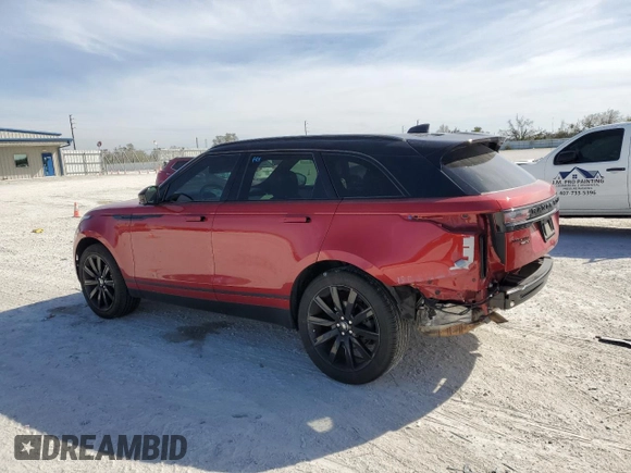 2020 Land Rover Range Rover Velar S with VIN SALYB2EXXLA268334, listed as a Copart auction lot 40843354 with 38,570 mi miles. Bid and sale history available at carsss.com. Image 2.