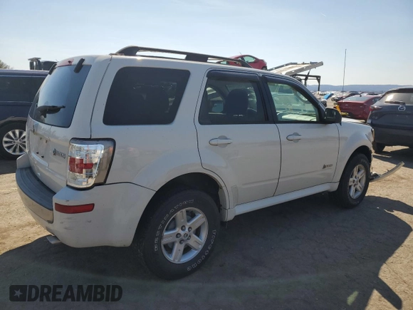 2010 Mercury Mariner Hybrid with VIN 4M2CN3K39AKJ09337, listed as a Copart auction lot 48398335 with 221,248 mi miles and Salvage Title. Bid and sale history available at carsss.com. Image 3.