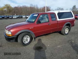 1998 Ford Ranger XL with VIN 1FTZR15U6WTA37267, listed as a Copart auction lot 53131745 with 98,790 mi miles and Clean Title. Bid and sale history available at carsss.com. Image 1.