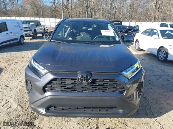 2022 Toyota RAV4 XLE with VIN 2T3W1RFV6NC209679, listed as a IAAI auction lot 41820957 with 25,755 mi miles. Bid and sale history available at carsss.com. Image 13.