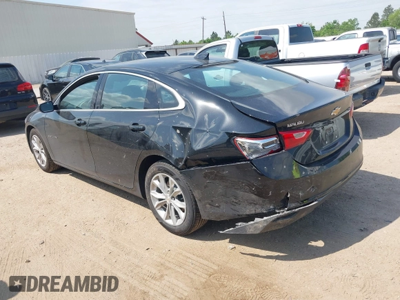 2025 Chevrolet Malibu LT with VIN 1G1ZD5ST0SF125492, listed as a IAAI auction lot 42057624 with 12,132 mi miles and . Bid and sale history available at DreamBid. Image 3.