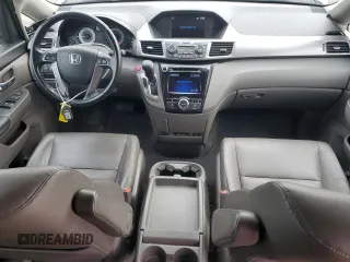 2014 Honda Odyssey EX-L with VIN 5FNRL5H62EB003236, listed as a Copart auction lot 63342255 with 147,398 mi miles and Salvage title. Bid and sale history available at DreamBid. Image 8.