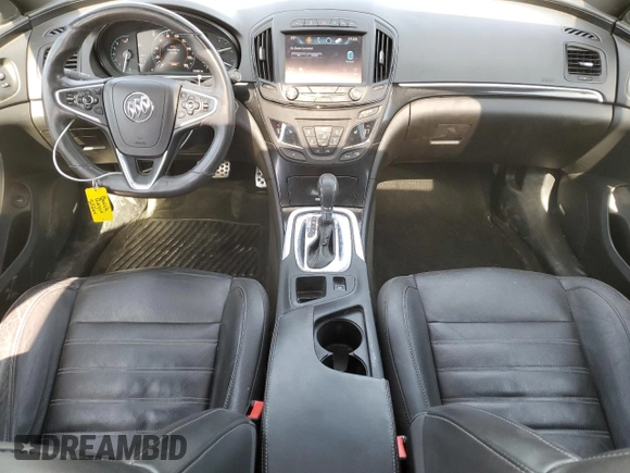 2017 Buick Regal GS with VIN 2G4GU5GX6H9178236, listed as a Copart auction lot 50429935 with 133,862 mi miles and Salvage Title. Bid and sale history available at DreamBid. Image 8.