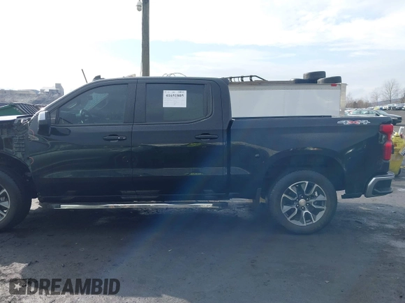 2023 Chevrolet Silverado 1500 LT with VIN 1GCPDDEK2PZ159743, listed as a IAAI auction lot 41651805 with 22,909 mi miles. Bid and sale history available at carsss.com. Image 14.