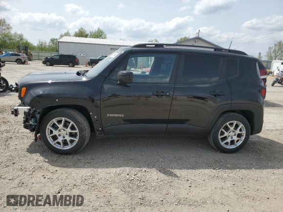 2020 Jeep Renegade Altitude with VIN ZACNJABB4LPL31196, listed as a Copart auction lot 54379645 with 85,154 mi miles and Salvage title. Bid and sale history available at DreamBid. Image 1.