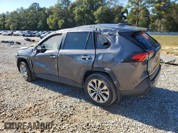 2020 Toyota RAV4 XLE Premium with VIN 2T3C1RFV6LW089803, listed as a Copart auction lot 85941004 with 0 mi miles and Non Repairable. Bid and sale history available at carsss.com. Image 2.