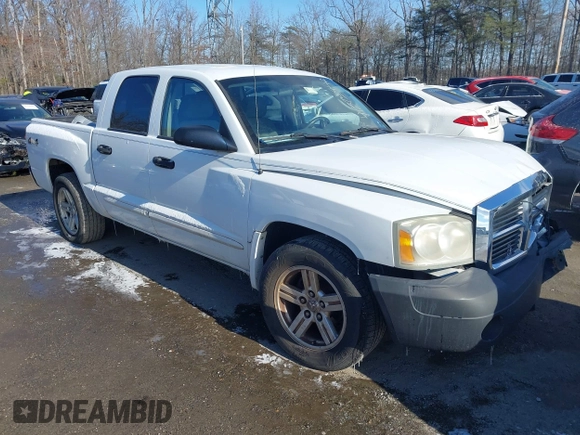 2007 Dodge Dakota SLT z VIN 1D7HW48JX7S166780, wystawiony jako IAAI lot #41375942 z przebiegiem 148 778 mil mil oraz . Historia ofert i sprzedaży dostępna na DreamBid. Obrazek 1.