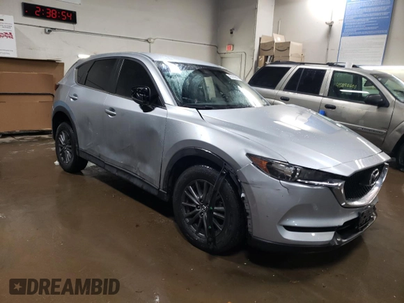 2018 Mazda CX-5 Sport with VIN JM3KFBBM8J0405678, listed as a Copart auction lot 45650845 with 81,991 mi miles and Salvage Title. Bid and sale history available at carsss.com. Image 4.