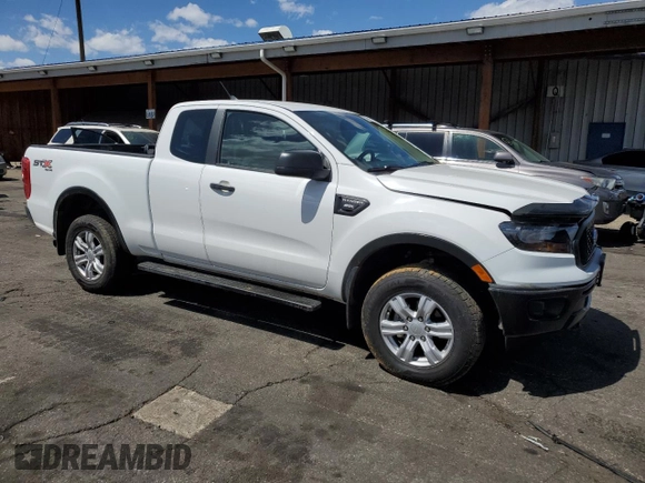 2020 Ford Ranger XL with VIN 1FTER1FH7LLA08727, listed as a Copart auction lot 53996225 with 26,131 mi miles and Salvage Title. Bid and sale history available at DreamBid. Image 4.