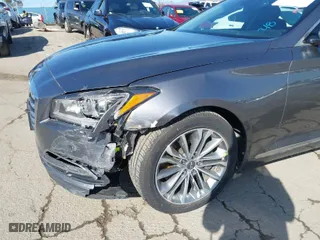 2017 Genesis G80 3.8L with VIN KMHGN4JEXHU172344, listed as a IAAI auction lot 41646630 with 113,280 mi miles. Bid and sale history available at carsss.com. Image 6.