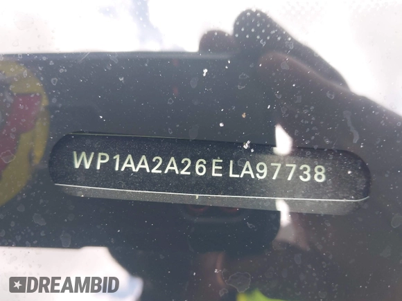 2014 Porsche Cayenne with VIN WP1AA2A26ELA97738, listed as a IAAI auction lot 42445351 with 118,381 mi miles and . Bid and sale history available at DreamBid. Image 9.
