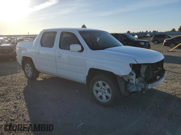 2006 Honda Ridgeline RTS with VIN 2HJYK16486H514448, listed as a Copart auction lot 73975334 with 235,344 mi miles and Salvage Title. Bid and sale history available at carsss.com. Image 4.