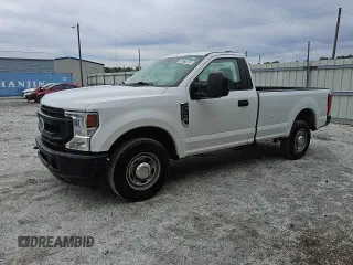 2021 Ford F-250 XL with VIN 1FTBF2A66MEC67576, listed as a Copart auction lot 55770355 with 107,151 mi miles and Clean title. Bid and sale history available at DreamBid. Image 1.