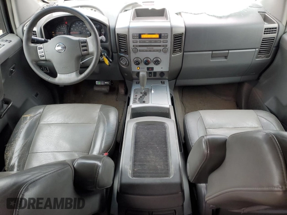2005 Nissan Titan SE with VIN 1N6BA07B35N553844, listed as a Copart auction lot 45569885 with 156,912 mi miles and Salvage Title. Bid and sale history available at DreamBid. Image 8.