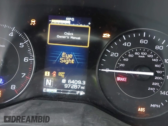 2018 Subaru Impreza Premium z VIN 4S3GKAD67J3604898, wystawiony jako IAAI lot #41694176 z przebiegiem 97 287 mil mil oraz . Historia ofert i sprzedaży dostępna na DreamBid. Obrazek 7.