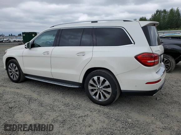 2018 Mercedes-Benz GLS 450 with VIN 4JGDF6EE8JB173550, listed as a Copart auction lot 63137774 with 61,974 mi miles and Salvage Title. Bid and sale history available at DreamBid. Image 2.