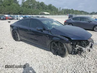 2016 Audi S7 with VIN WAUW2BFCXGN050058, listed as a Copart auction lot 73371514 with 65,771 mi miles and Salvage Title. Bid and sale history available at carsss.com. Image 4.