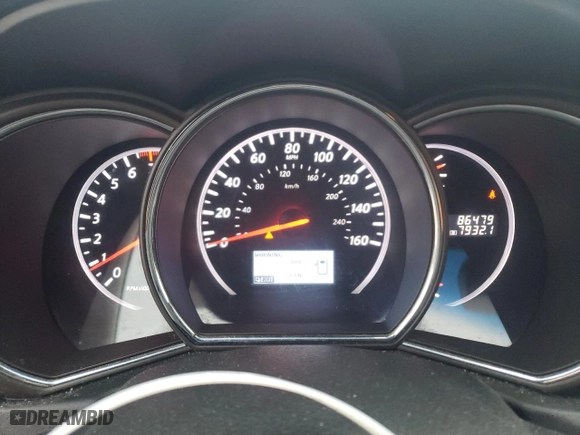 2012 Nissan Murano SV with VIN JN8AZ1MW6CW235300, listed as a Copart auction lot 45090075 with 86,479 mi miles and Clean Title. Bid and sale history available at carsss.com. Image 9.