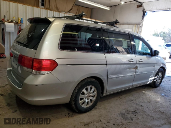 2008 Honda Odyssey EX-L with VIN 5FNRL38698B419308, listed as a Copart auction lot 51041735 with 123,161 mi miles and Salvage Title. Bid and sale history available at carsss.com. Image 3.