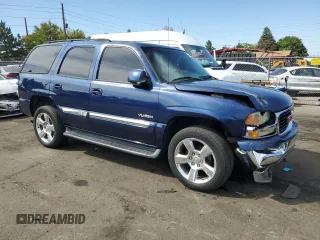 2003 GMC Yukon SLE with VIN 1GKEK13T53R207600, listed as a Copart auction lot 71494564 with 96,856 mi miles and Salvage Title. Bid and sale history available at carsss.com. Image 4.