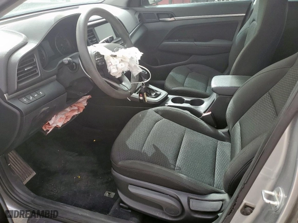 2020 Hyundai Elantra Value Edition with VIN 5NPD84LF9LH607622, listed as a Copart auction lot 48752175 with 81,790 mi miles and Salvage Title. Bid and sale history available at carsss.com. Image 7.