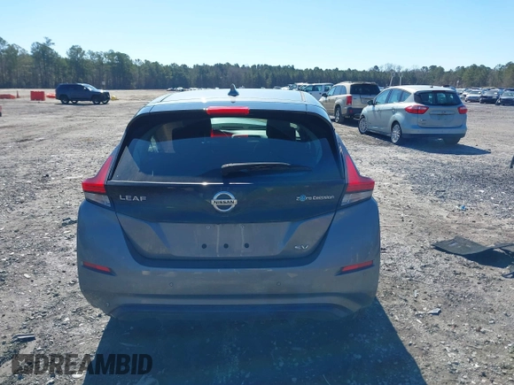 2021 Nissan LEAF SV with VIN 1N4AZ1CV0MC554964, listed as a IAAI auction lot 41649673 with 24,605 mi miles and . Bid and sale history available at DreamBid. Image 15.