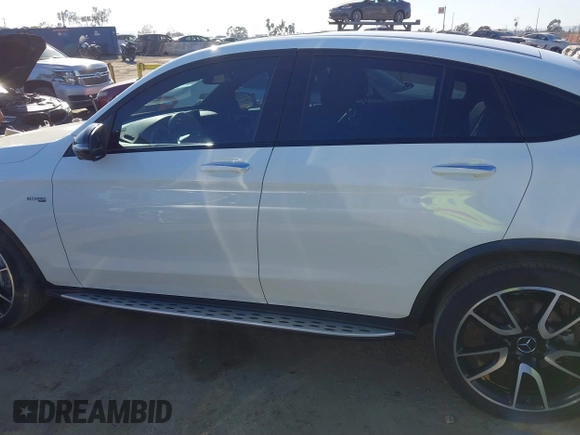 2019 Mercedes-Benz GLC with VIN WDC0J6EB2KF488453, listed as a IAAI auction lot 41678633 with 53,626 mi miles. Bid and sale history available at carsss.com. Image 14.