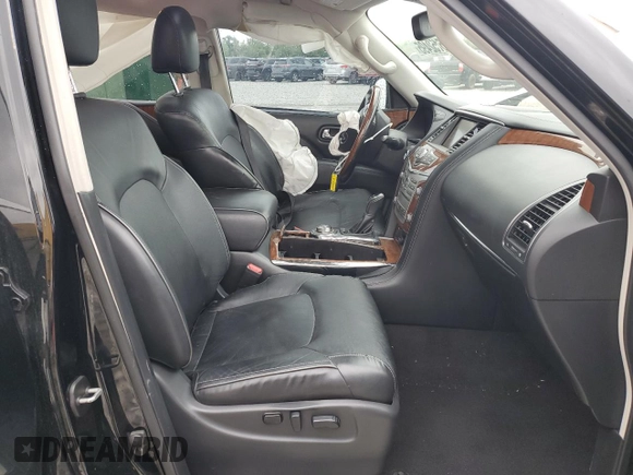 2019 Infiniti QX80 Luxe z VIN JN8AZ2NE4K9233361, wystawiony jako Copart lot #55152495 z przebiegiem 100 382 mil mil oraz Szkoda całkowita • Salvage title. Historia ofert i sprzedaży dostępna na DreamBid. Obrazek 7.