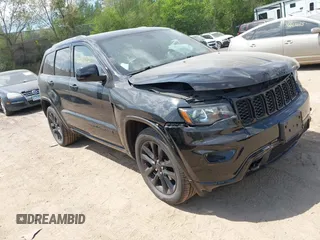 2018 Jeep Grand Cherokee Altitude with VIN 1C4RJFAG9JC417684, listed as a IAAI auction lot 42241102 with 54,652 mi miles and . Bid and sale history available at DreamBid. Image 1.