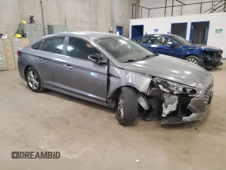 2019 Hyundai Sonata SEL with VIN 5NPE34AF5KH761667, listed as a Copart auction lot 47375465 with 63,832 mi miles and Salvage Title. Bid and sale history available at DreamBid. Image 4.