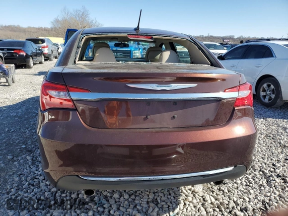 2013 Chrysler 200 Limited with VIN 1C3CCBCG3DN520540, listed as a Copart auction lot 49871155 with 129,138 mi miles and Salvage Title. Bid and sale history available at DreamBid. Image 6.
