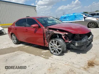2015 Lexus GS 350 with VIN JTHBE1BL0FA012223, listed as a Copart auction lot 64240405 with 138,131 mi miles and Salvage title. Bid and sale history available at DreamBid. Image 4.