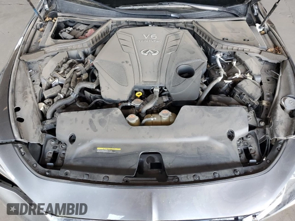 2020 Infiniti Q60 Luxe with VIN JN1EV7EK3LM340253, listed as a Copart auction lot 54211774 with 55,155 mi miles and Salvage Title. Bid and sale history available at carsss.com. Image 11.
