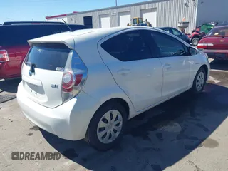 2014 Toyota Prius One with VIN JTDKDTB31E1566854, listed as a IAAI auction lot 41887601 with 232,066 mi miles and . Bid and sale history available at DreamBid. Image 4.