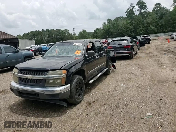 2007 Chevrolet Colorado LT w/3LT with VIN 1GCDS13E078120742, listed as a Copart auction lot 80917914 with 273,088 mi miles and Salvage Title. Bid and sale history available at carsss.com. Image 10.