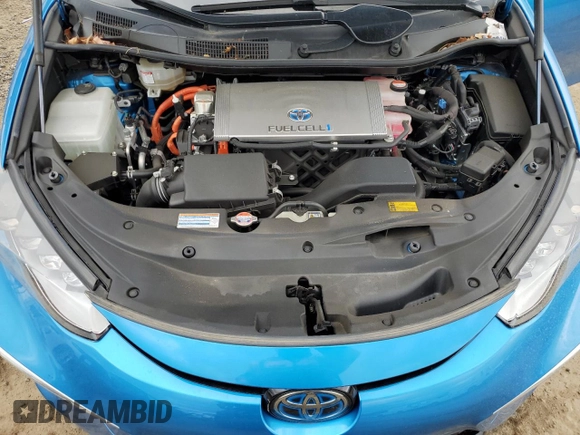 2019 Toyota Mirai with VIN JTDBVRBD7KA005885, listed as a Copart auction lot 48249855 with 42,730 mi miles and Salvage Title. Bid and sale history available at carsss.com. Image 11.
