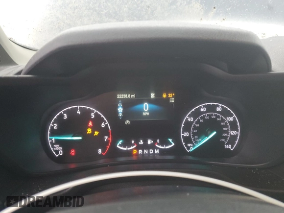 2020 Ford Transit Connect XLT with VIN NM0GE9F20L1469064, listed as a Copart auction lot 85948864 with 22,238 mi miles and Salvage title. Bid and sale history available at DreamBid. Image 9.