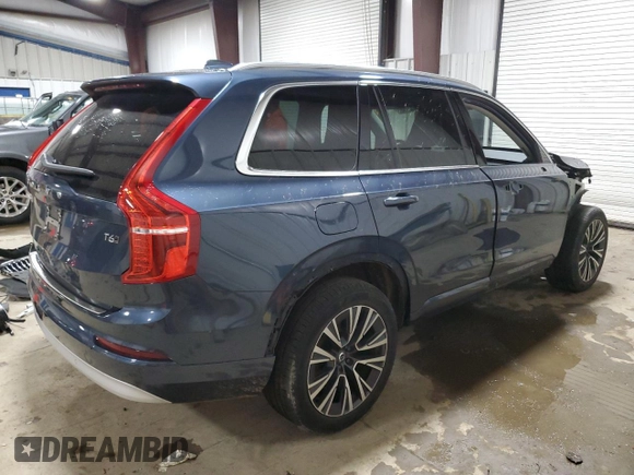 2022 Volvo XC90 Momentum with VIN YV4A221K2N1777983, listed as a Copart auction lot 44612795 with 27,763 mi miles and Salvage title. Bid and sale history available at DreamBid. Image 3.