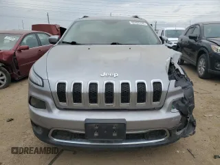 2017 Jeep Cherokee Limited with VIN 1C4PJLDB6HW517966, listed as a Copart auction lot 52453725 with 134,536 mi miles and Clean Title. Bid and sale history available at carsss.com. Image 5.
