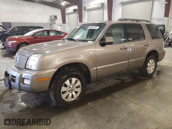 2006 Mercury Mountaineer Luxury with VIN 4M2EU47E66UJ04863, listed as a Copart auction lot 86663304 with 153,111 mi miles and Non Repairable. Bid and sale history available at carsss.com. Image 1.