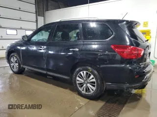 2017 Nissan Pathfinder SV with VIN 5N1DR2MM7HC662261, listed as a Copart auction lot 61438525 with 159,864 mi miles and Salvage title. Bid and sale history available at DreamBid. Image 2.
