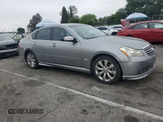 2007 Infiniti M Sport with VIN JNKAY01E47M304697, listed as a Copart auction lot 55483265 with 166,759 mi miles and Salvage title. Bid and sale history available at DreamBid. Image 4.