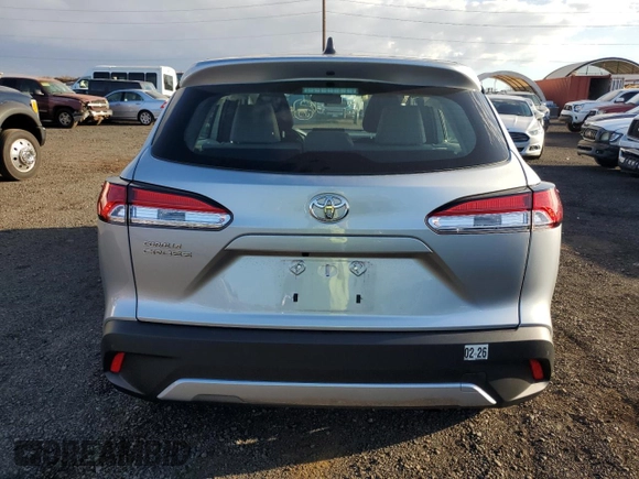 2024 Toyota Corolla Cross L с VIN 7MUAAAAGXRV078241, выставлен на аукционе Copart как лот 88485965 с пробегом 9 910 миль миль и Списание • Salvage title. История ставок и продаж доступна на DreamBid. Изображение 6.